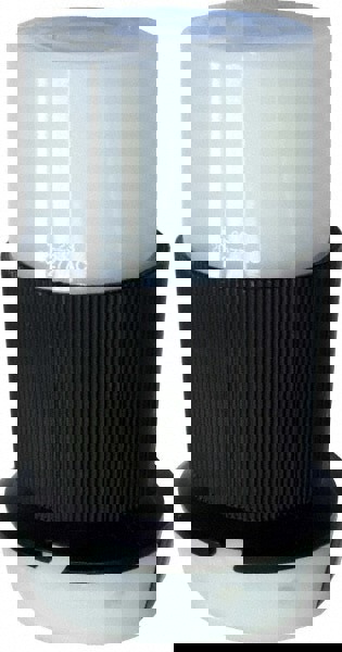 Locking Inlet: Connector, Industrial, L7-20R, 277V, Black & White